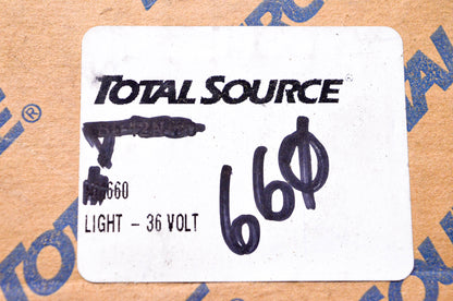 Total Source 660 Sealed Beam Light NOS