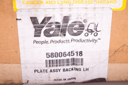 Yale 580064518 Backing Plate Assembly NOS