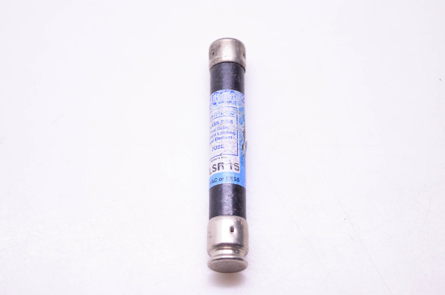 Littelfuse FLSR 15, DL70-08 Powr-Gard Class RK-5 Time Delay Current Limiting Dual Element Fuse NOS