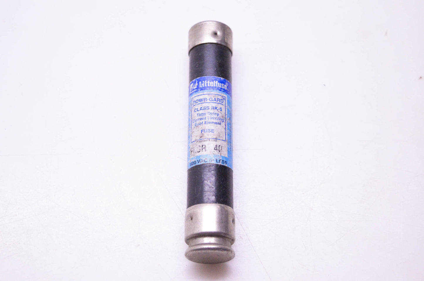 Littelfuse FLSR 40A, DL76-34 Powr-Gard Class RK-5 Time Delay Current Limiting Dual Element Fuse NOS
