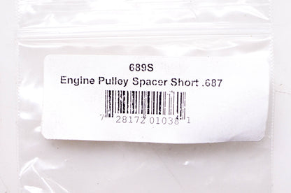 Swisher 689S Engine Pulley Spacer Short NOS