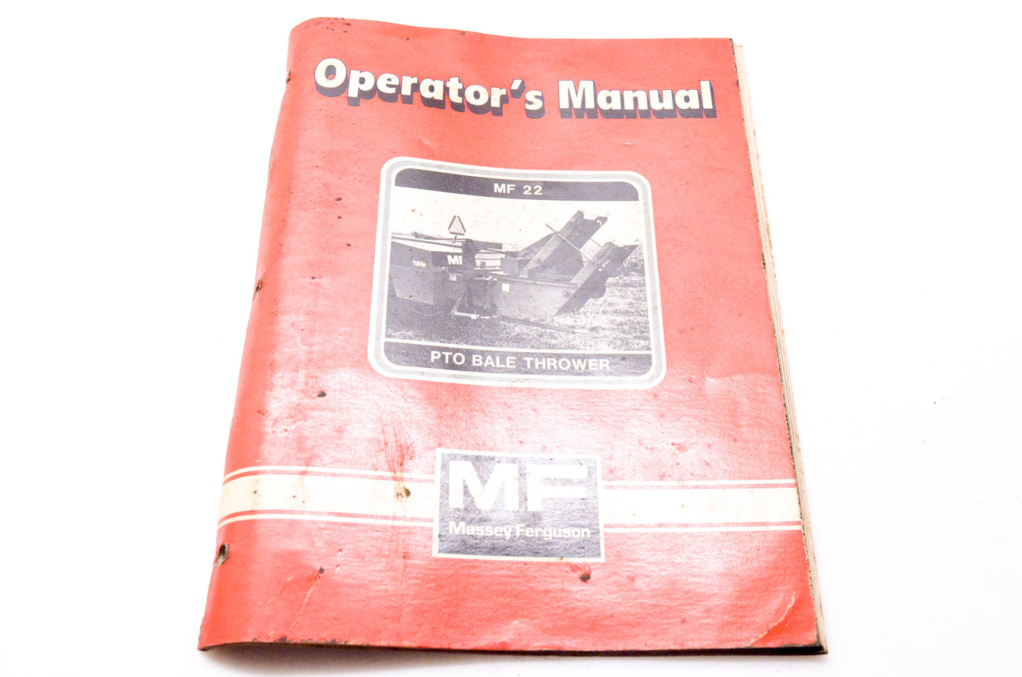 Massey-Ferguson 690 825 M6 Operator's Manual PTO Bale Thrower