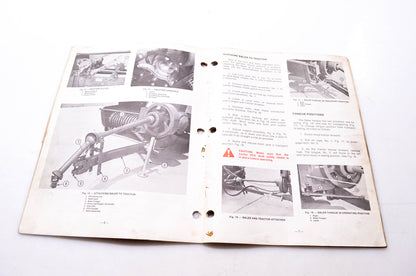 Massey-Ferguson 1448 202 M2 Operator's Manual MF 124 Twine Baler