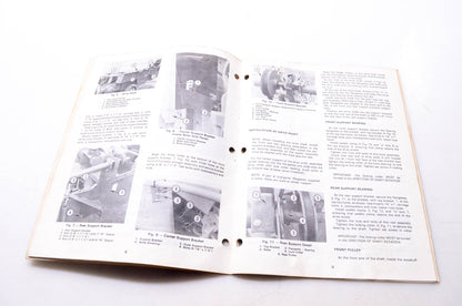 Massey-Ferguson 690 825 M6 Operator's Manual & Assembly Instructions Bale Thrower