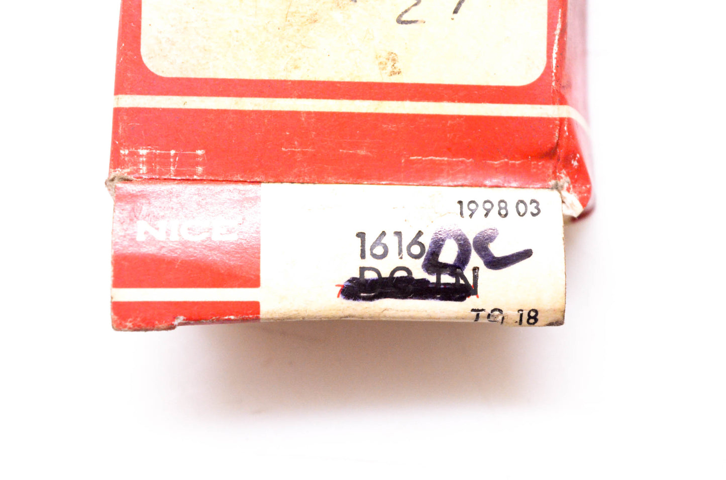 Nice 1616 Bearing NOS