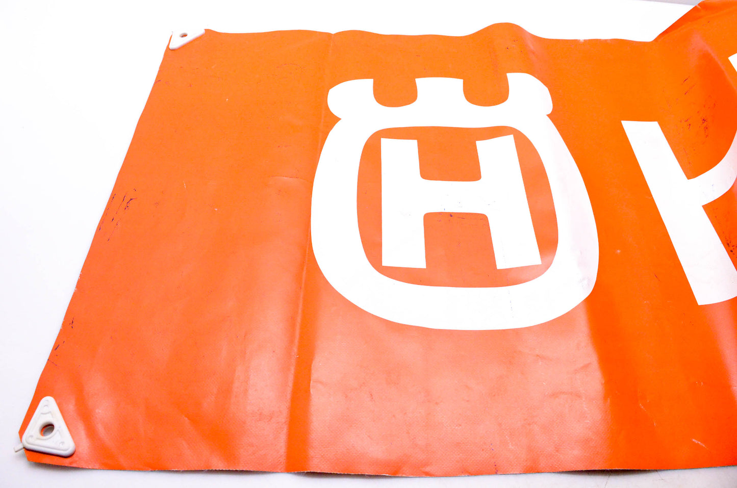 New OEM Husqvarna ZB025-5 Husqvarna Orange with Chainsaw Banner 156"x24" NOS