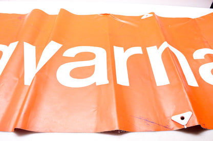 New OEM Husqvarna ZB025-5 Husqvarna Orange with Chainsaw Banner 156"x24" NOS