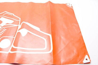 New OEM Husqvarna ZB025-5 Husqvarna Orange with Chainsaw Banner 156"x24" NOS