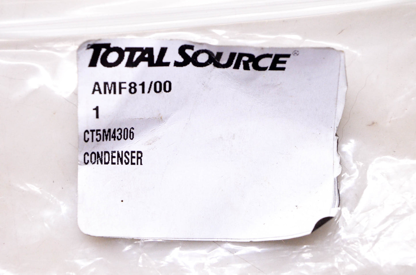 Total Source 5M4306 Condenser NOS
