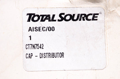 Total Source 7N7542 Distributor Cap NOS