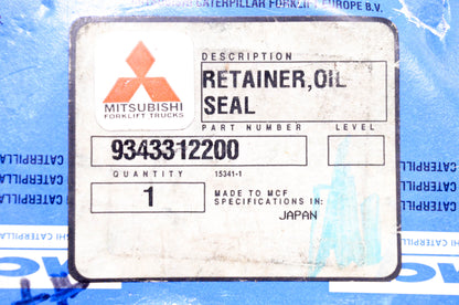 Mitsubishi 9343312200 Caterpillar Oil Seal Retainer NOS
