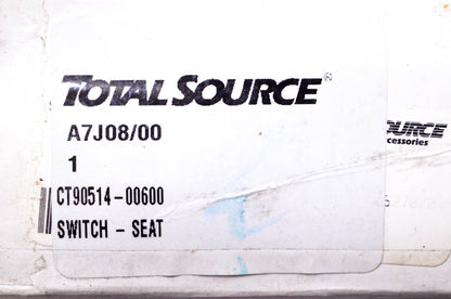 Total Source 90514-00600, CT90514-00600 Seat Switch fits Caterpillar NOS