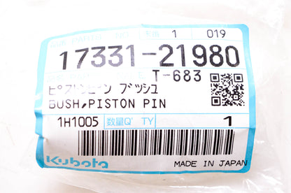 Kubota 17331-21980 Piston Pin Bushing NOS