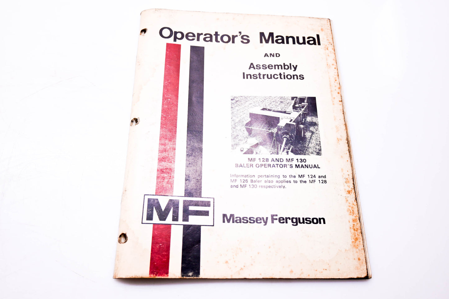 Massey-Ferguson 1448 372 M3 Operator's Manual & Assembly Instructions