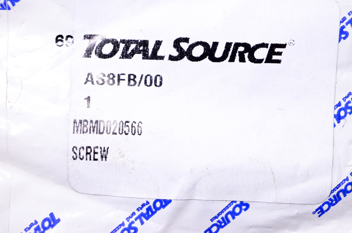 Total Source MD020566, MBMD020566 Screw fits Mitsubishi NOS