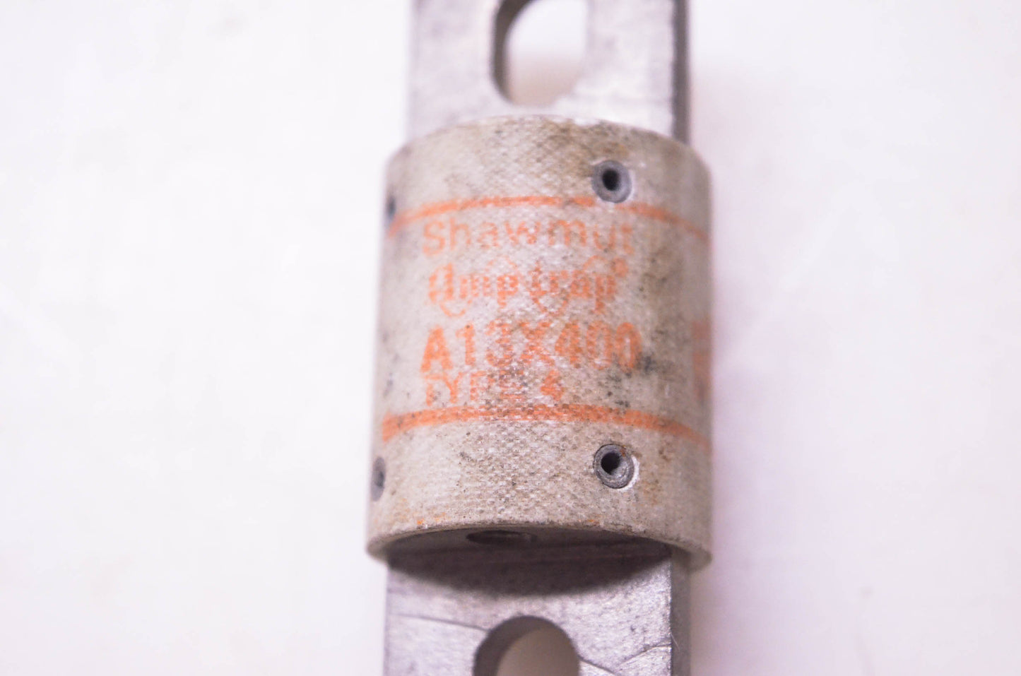 Gould Shawmut A13X400 Amptrap Type 4 Form 101 Fuse 130 VAC 400 Amps NOS