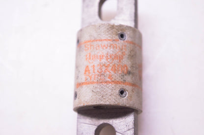 Gould Shawmut A13X400 Amptrap Type 4 Form 101 Fuse 130 VAC 400 Amps NOS