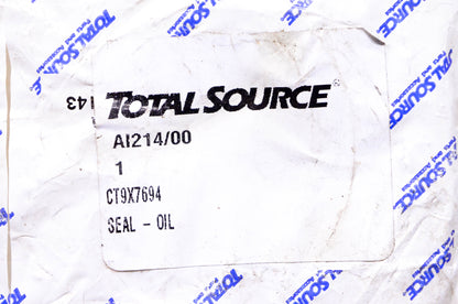 Total Source 9X7694, CT9X7694 Oil Seal fits Caterpillar NOS