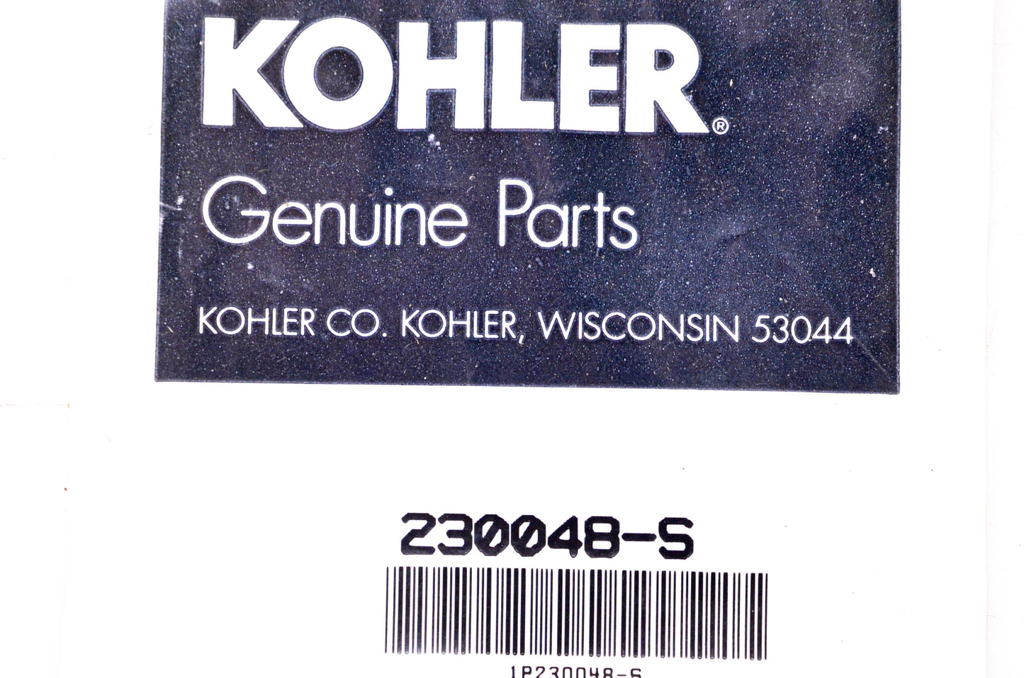 Kohler 230048-S Gasket NOS