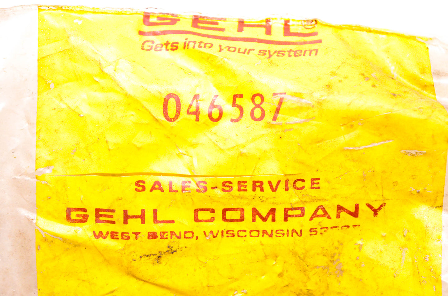 Gehl 046587 Pawl NOS