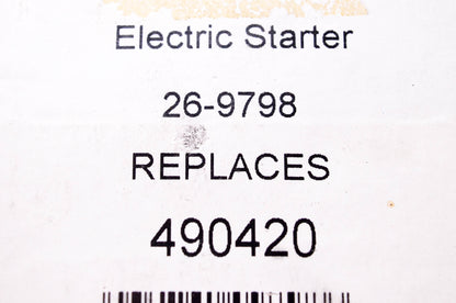 Rotary 26-9798, 490420 Electric Starter NOS
