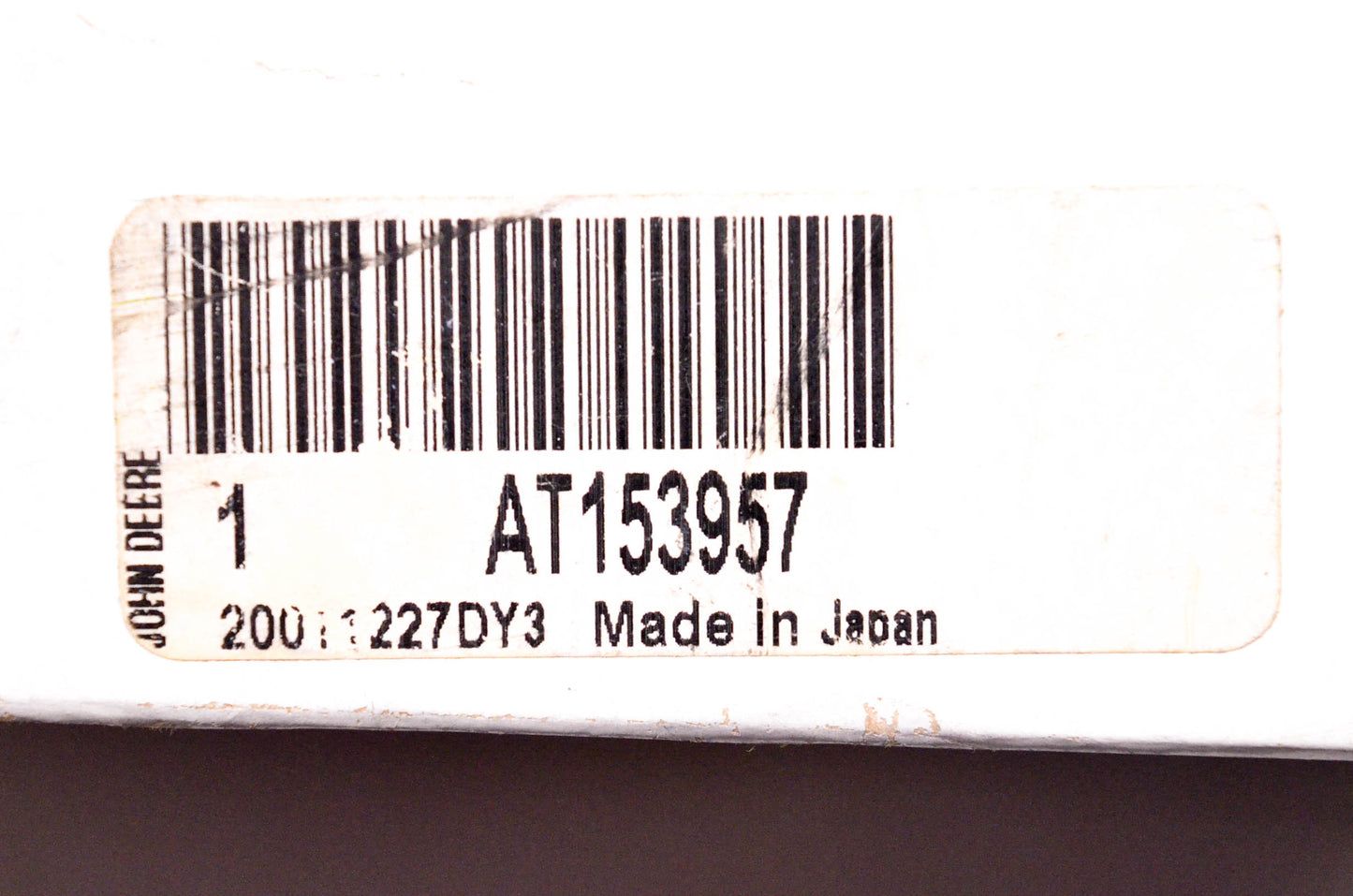 New OEM John Deere AT153957 Pipe NOS