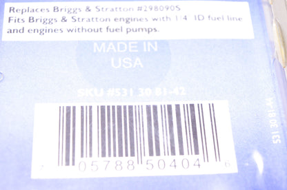 New OEM Husqvarna 531308142, 298090S Fuel Filter NOS