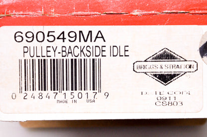 New OEM Briggs & Stratton 690549MA Backslide Idle Pulley NOS