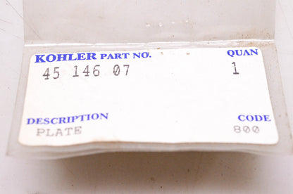 Kohler 45 146 07 Plate NOS