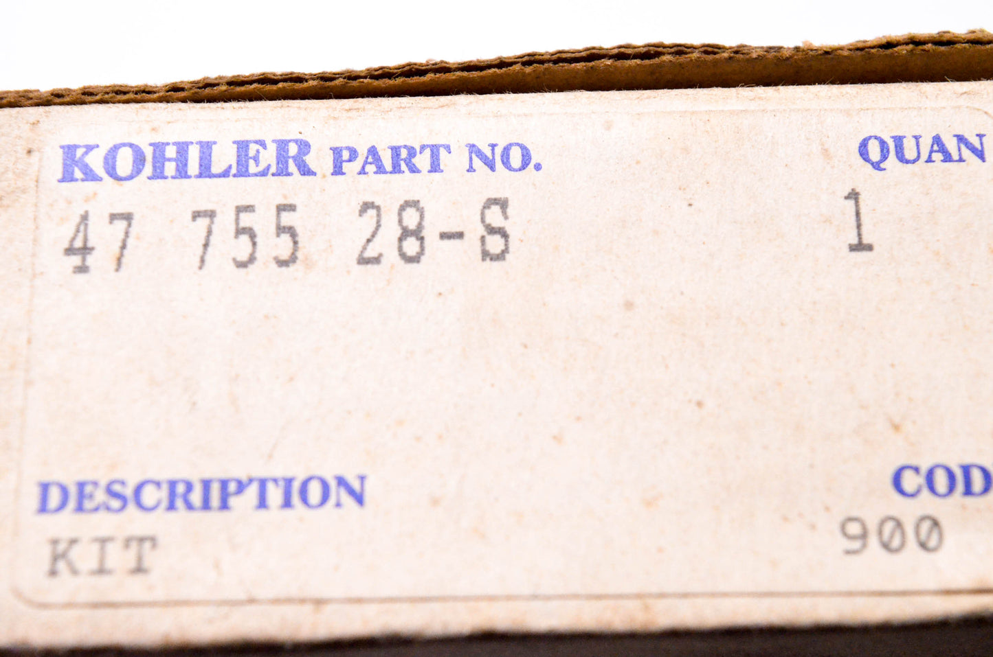 Kohler 47 755 28-S Rope Start Pulley Kit NOS