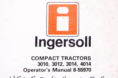 Ingersoll 8-55970 Compact Tractors