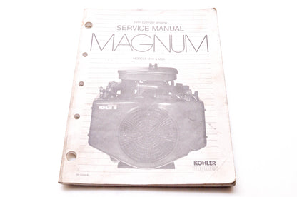 Kohler TP-2204-B Twin Cylinder Engine Service Manual Magnum Models M18 & M20
