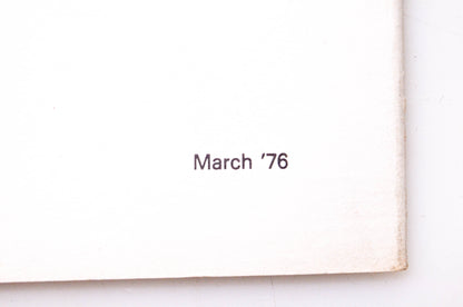 Kubota March '76 Operator's Manual for Model 700 702 703 Loader