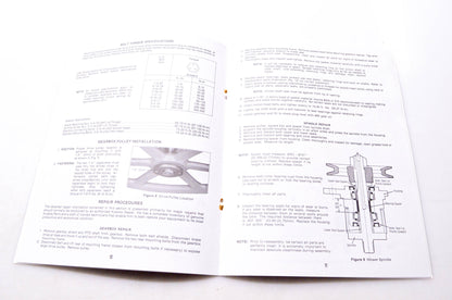 Kubota 551-14006 Parts & Owner's Manual Rear-Mount Mower Model B3548