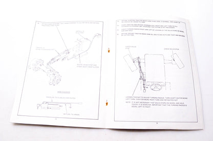 Kubota 70090-00204 Parts & Owner's Manual Power Steering Unit Model No. L9110 for L185DT