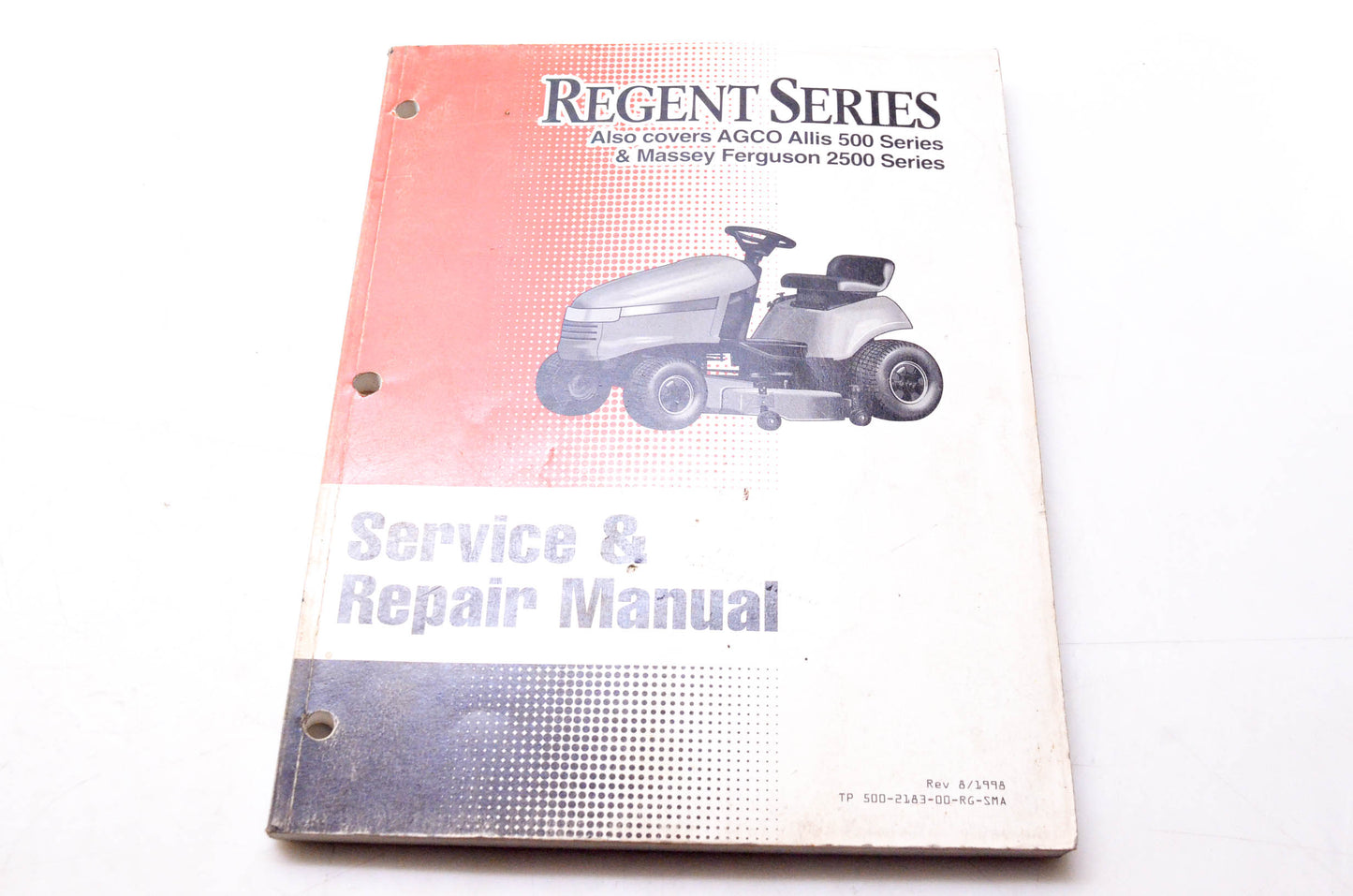 Simplicity Manufacturing 500-2183-00-RG-SMA Regent Series Service & Repair Manual