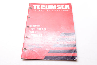 OEM Tecumseh 695244A, 740043 Tecumseh Technician's Handbook 4-Cycle Overhead Valve Engines