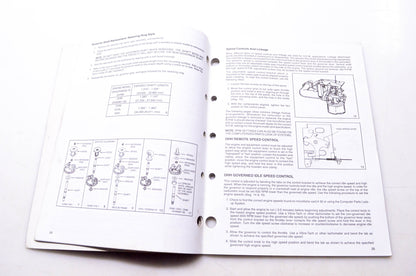 OEM Tecumseh 695244A, 740043 Tecumseh Technician's Handbook 4-Cycle Overhead Valve Engines