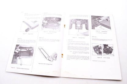 Kubota 512-11101 Parts & Owner's Manual Mid-Mount Mower Model B445