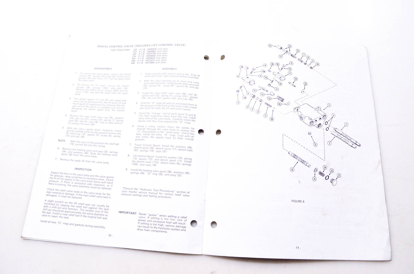 Ingersoll 9-50382 Control Valve Service Manual