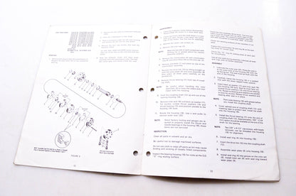 Ingersoll 9-99644 Hydraulic Motor Service Manual