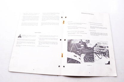 Kubota KU041, 8-79-SL-3000 Parts & Owner's Manual B2510 B748B Snow Caster