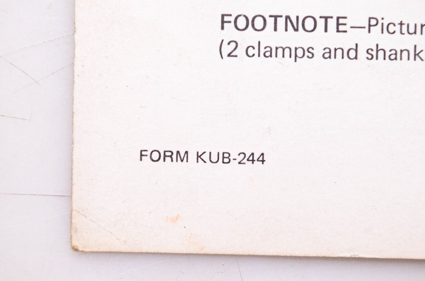 Kubota KUB-244 Kubota Tractor Corp Operator's Manual Cultivator Models
