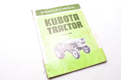 Kubota 34269-1971-1 Operator's Manual Kubota Tractor Model L285