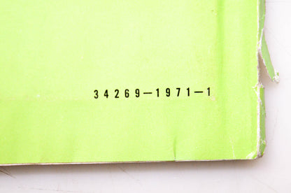 Kubota 34269-1971-1 Operator's Manual Kubota Tractor Model L285