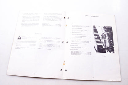 Kubota 7-78-SL-1500 Owner's Manual Kubota Snow Caster B748A for Models B7100 & B6100