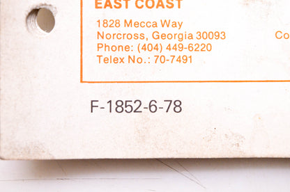 Kubota F-1852-6-78 Owner's Manual Kubota Model M1300 Loader