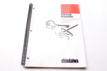Shindaiwa 60506 Service Manual Grass Trimmers Brushcutters & Lawn Edgers