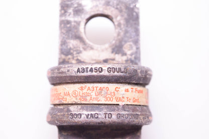 Gould A3T450 Fuse Class T Current Limiting 300 VAC