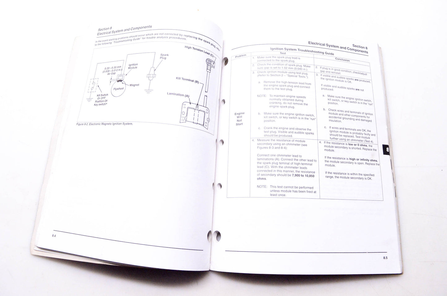 Kohler TP-2339-C Service Manual Command 11 12.5 14 15 HP Vertical Crankshaft